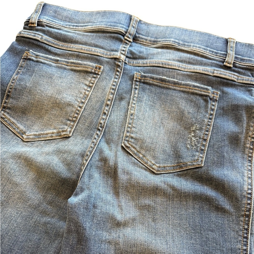 SPANX Straight Leg Jean Vintage Indigo Women’s Size Medium Tall - Picture 5 of 11